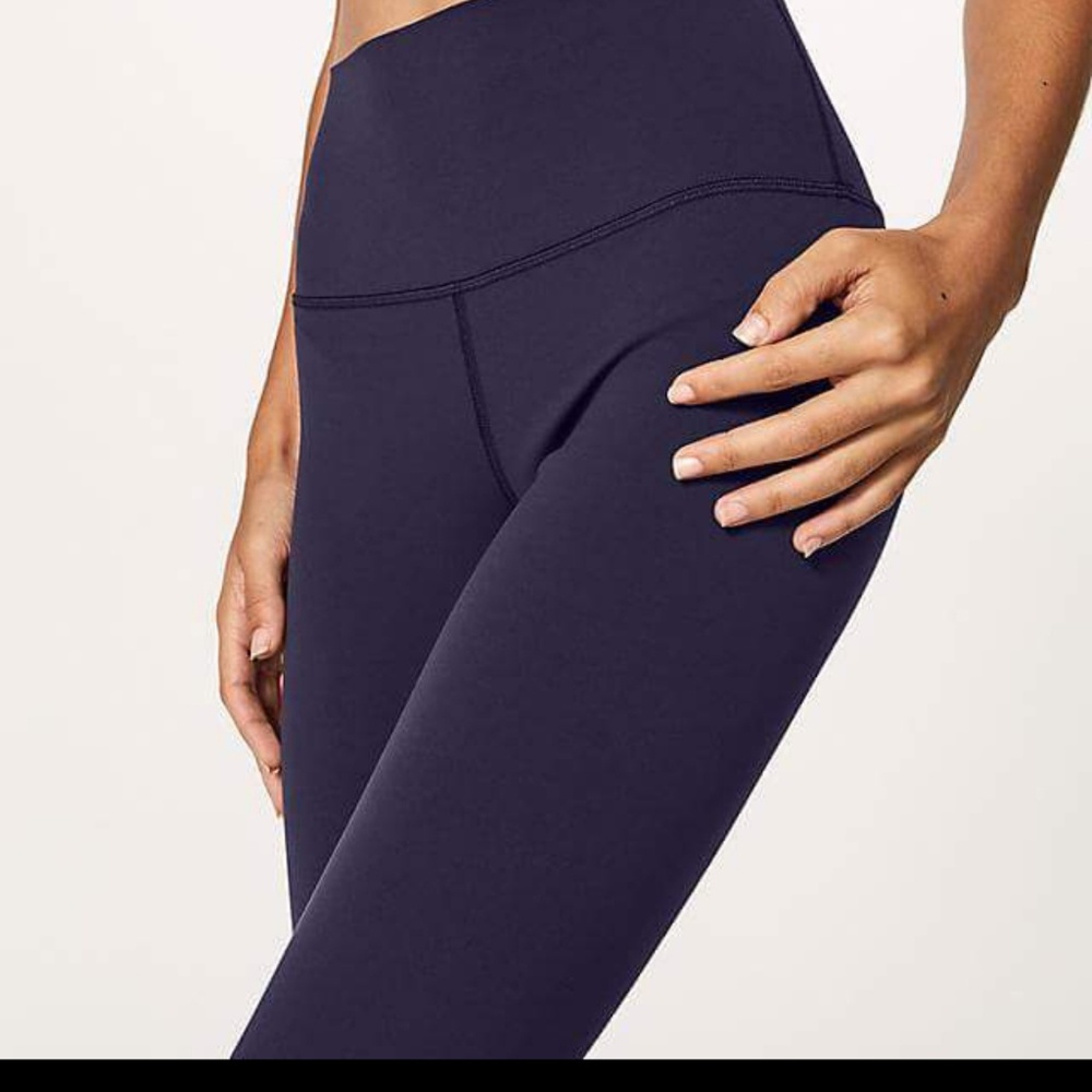 Lululemon Align Crops 19" Deep Eggplant 4